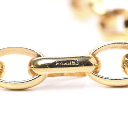 Chanel Oversized Coco Pendant Necklace Gold 5 of 6