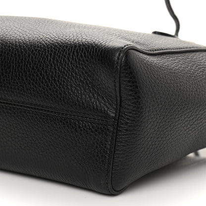 Gucci Dollar Calfskin Mini Swing Top Handle Bag Black 9 of 9