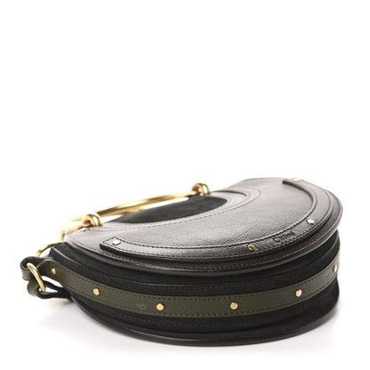 Chloe Calfskin Suede Small Pixie Bag Intense Green 4 of 12