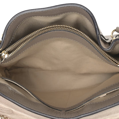 Chloe Calfskin Small Faye Day Shoulder Bag Motty Grey 5 of 9
