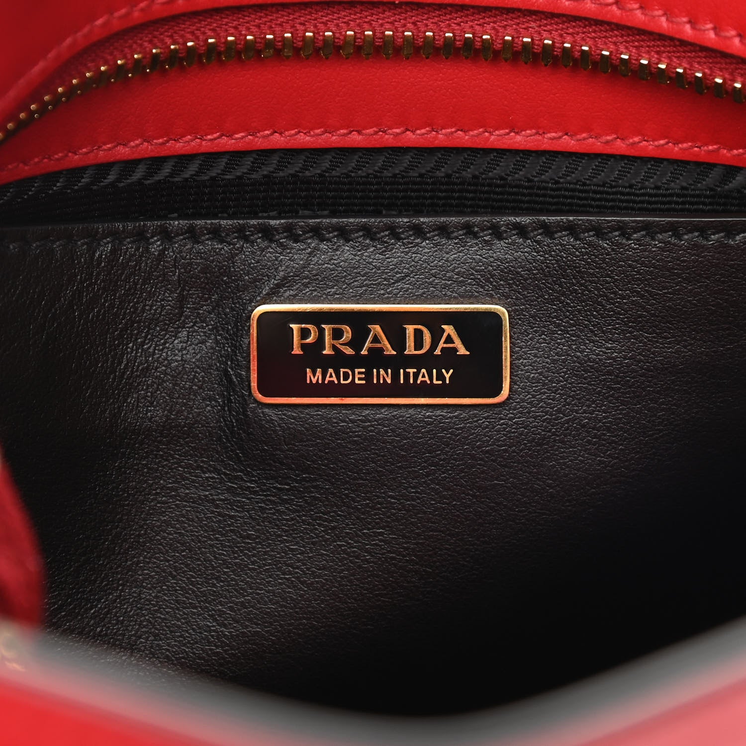 Prada Saffiano Lux Metropolis Tote Fuoco 6 of 9