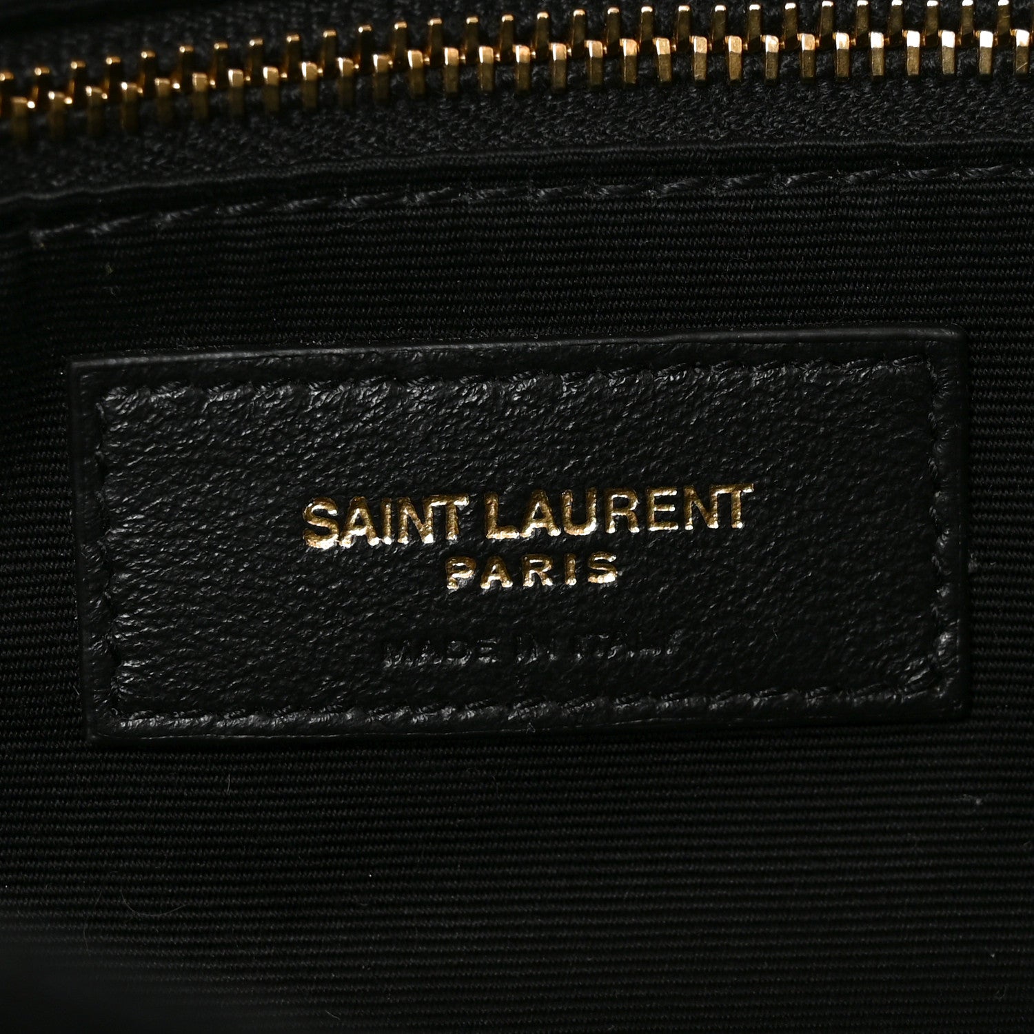 Saint Laurent Silk Striped Monogram Medium Jamie Blue Multicolor 5 of 9