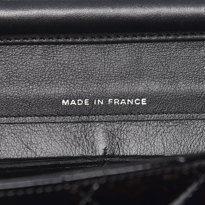Chanel Patent Quilted Brilliant Wallet On Chain WOC Black 8 of 12