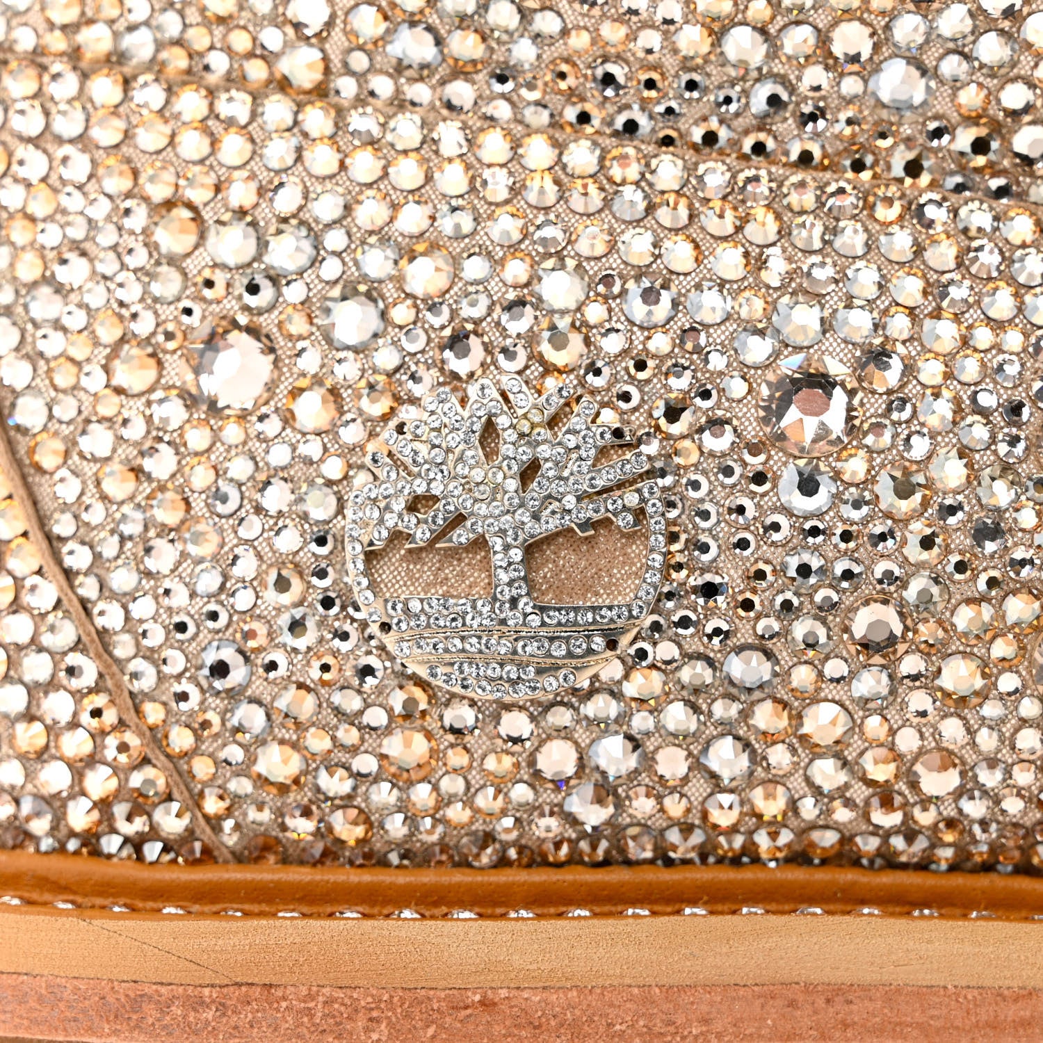 Jimmy Choo X TIMBERLAND Swarovski Crystal Ankle Boots 9 10 of 13