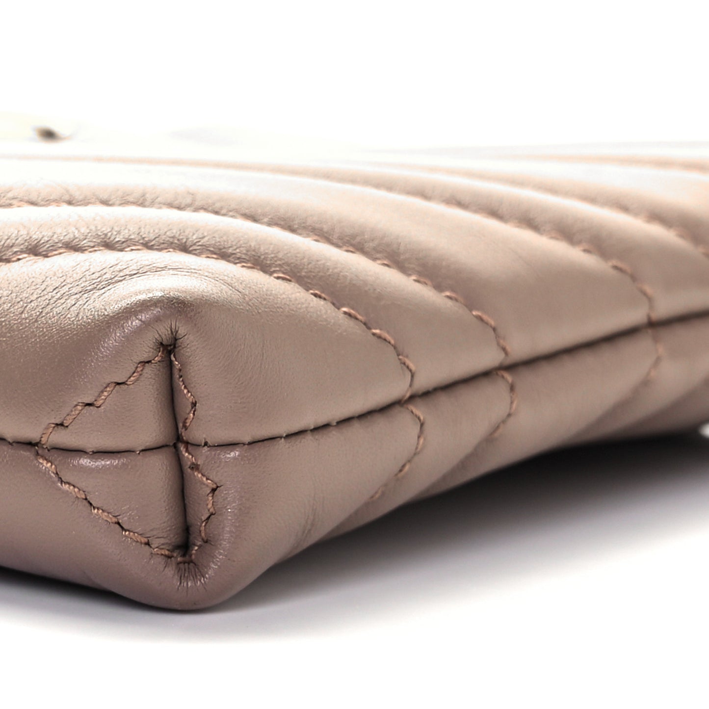 Calfskin Matelasse Mini GG Marmont Chain Bag Porcelain Rose