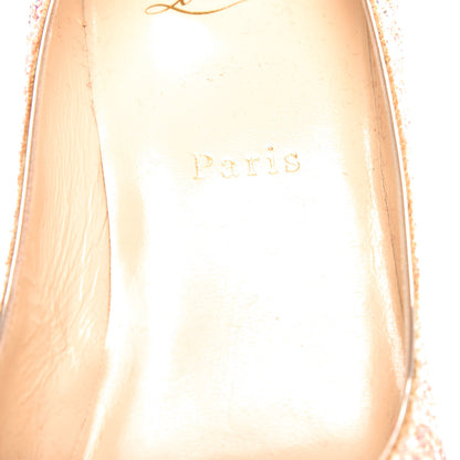 Christian Louboutin Glitter Pigalle Follies Dragonfly 85 Pumps 39 Pompadour 9 of 12