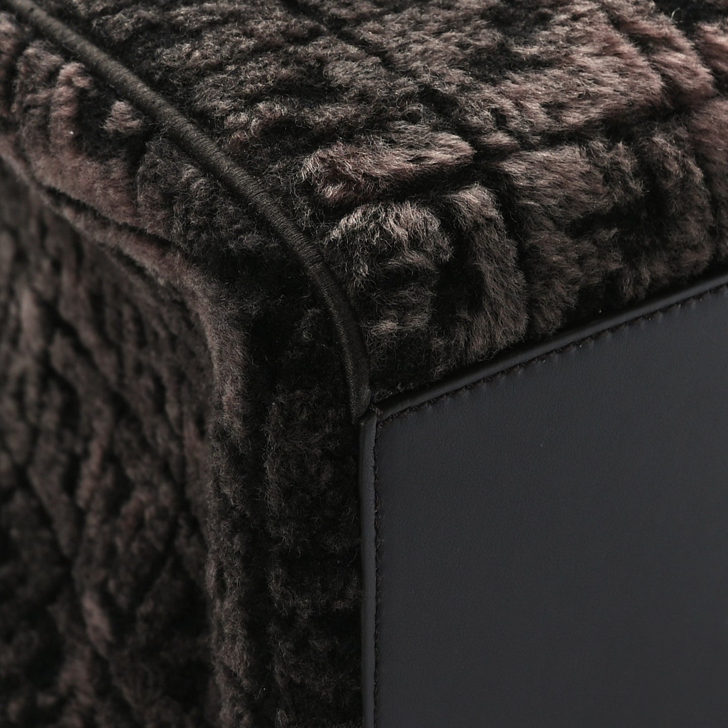 Sheepskin FF 1974 Large Fendi Origami Brown