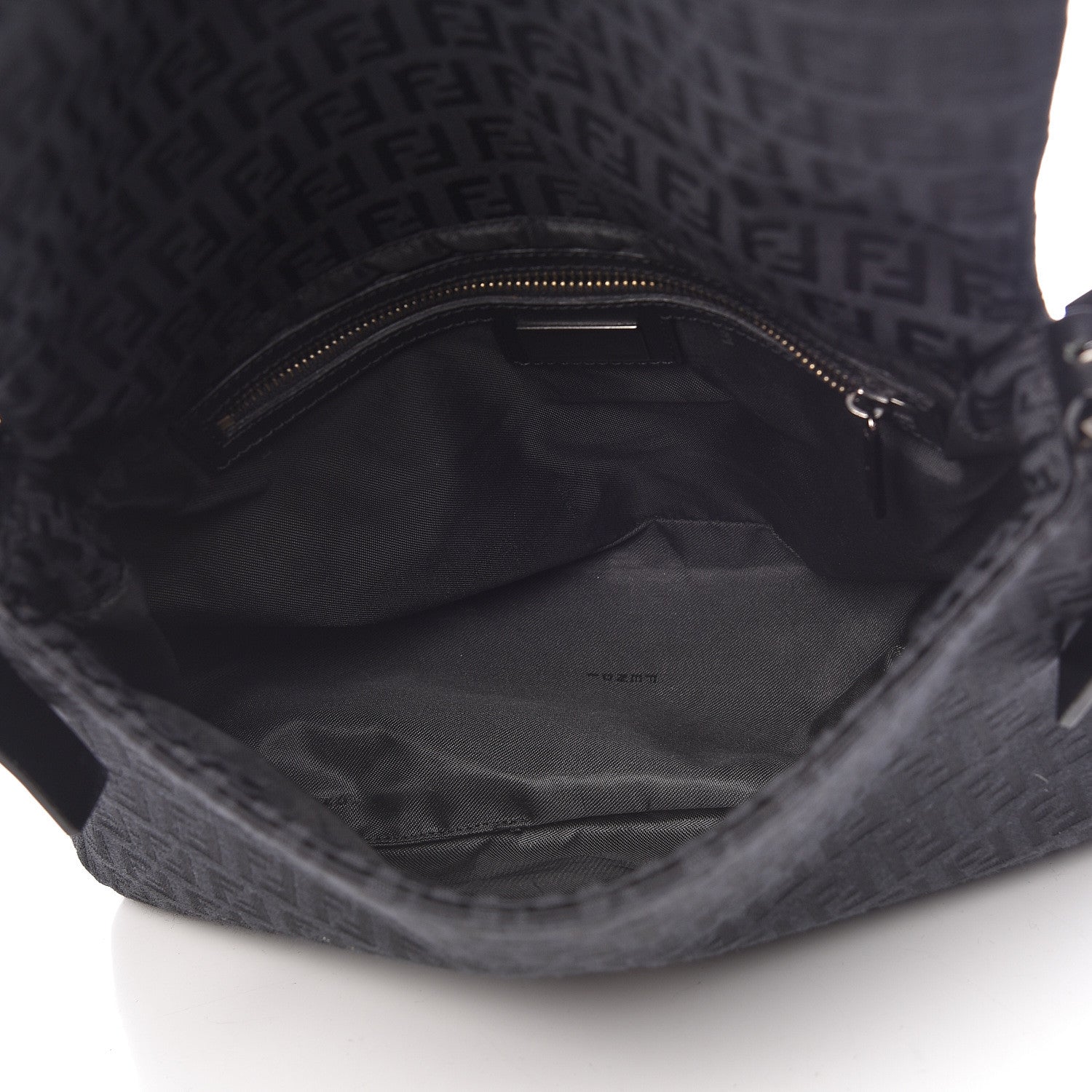 Fendi Zucchino Mama Baguette Black 5 of 13