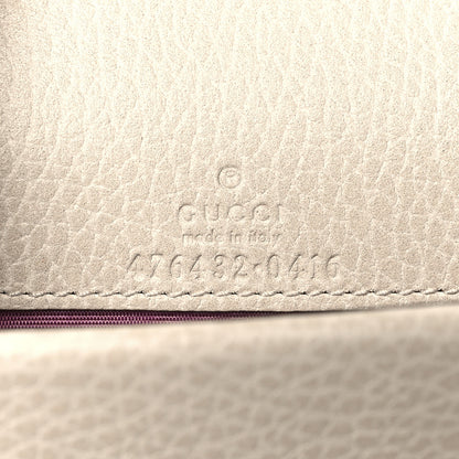 Gucci Dollar Calfskin Crystal Super Mini Dionysus Shoulder Bag Mystic White Black Diamond 6 of 9