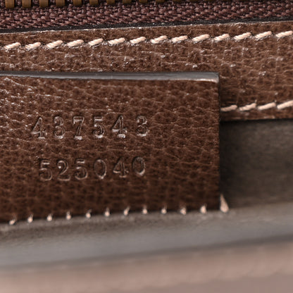 Gucci GG Supreme Monogram Web Messenger Bag Brown 7 of 18