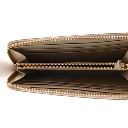 Prada Saffiano Metal Zip Around Wallet Cammeo 12 of 14