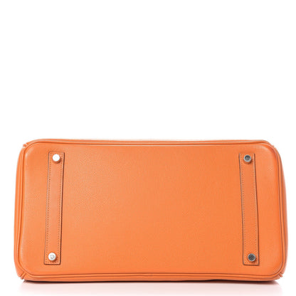 Hermes Epsom Birkin 35 Orange 6 of 49