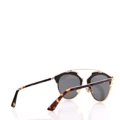 Christian Dior Metal Lambskin So Real Sunglasses Black 4 of 7