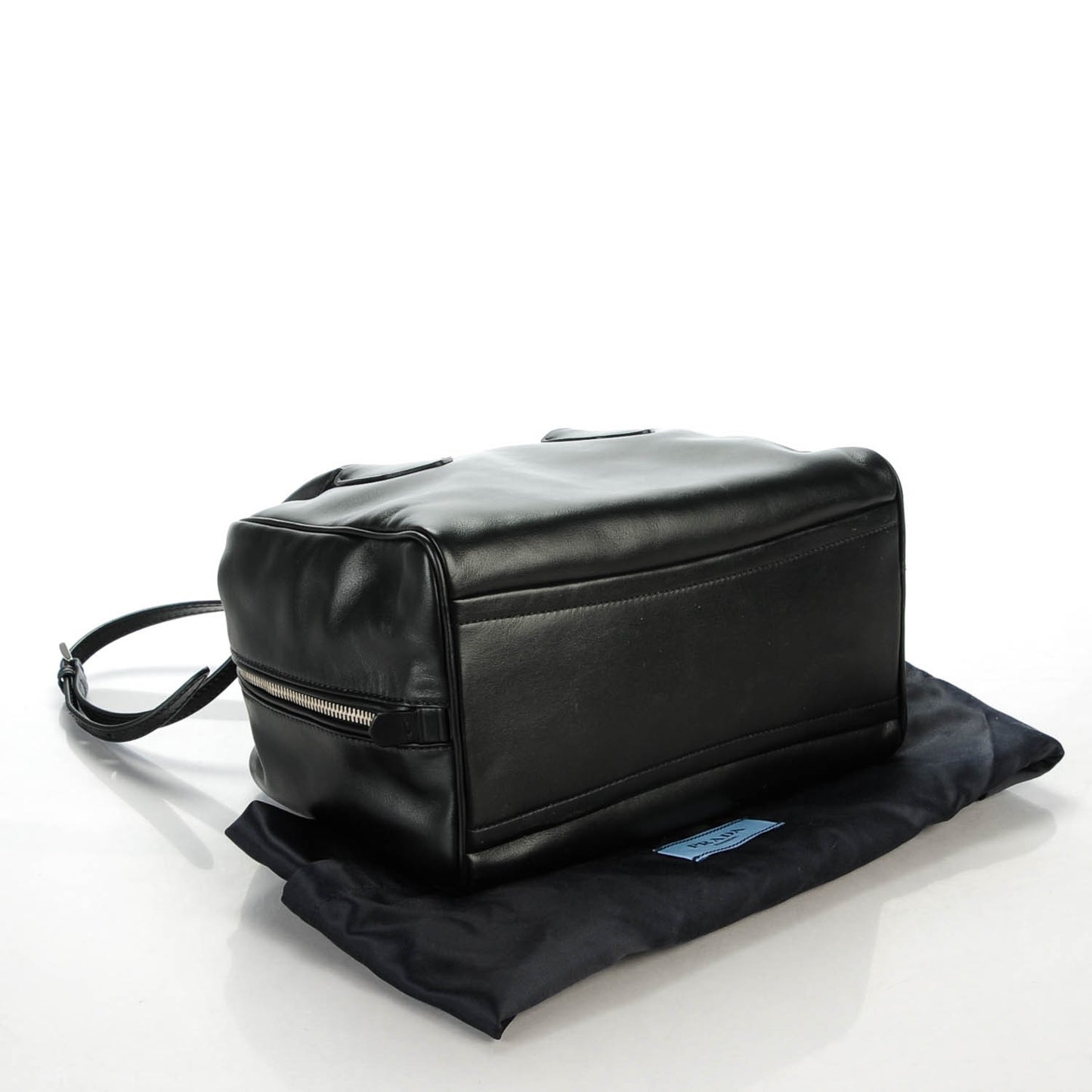 Soft Calf Medium Inside Tote Black Mughetto