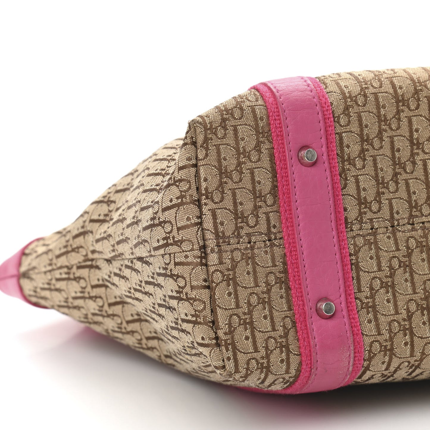 Monogram Street Chic Shoulder Bag Beige Pink