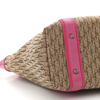 Christian Dior Monogram Street Chic Shoulder Bag Beige Pink 9 of 13