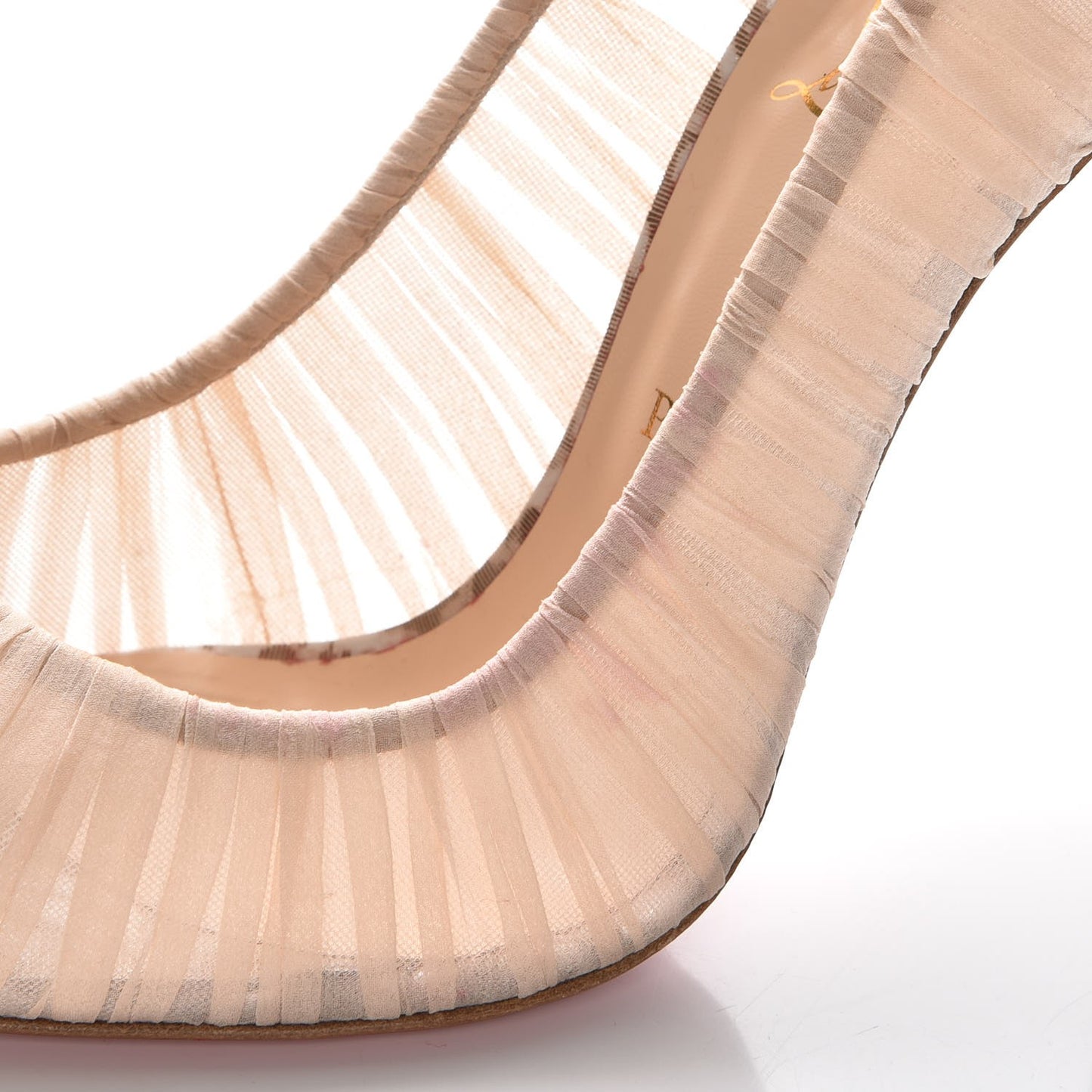 Chiffon Follies Draperia 100 Pumps 40 Beige