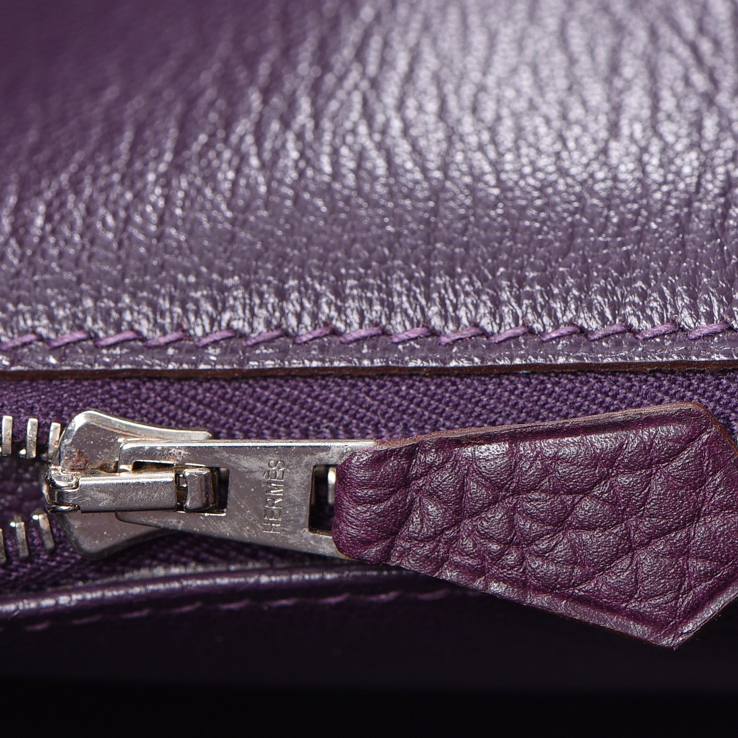 Hermes Togo Birkin 35 Raisin 14 of 37