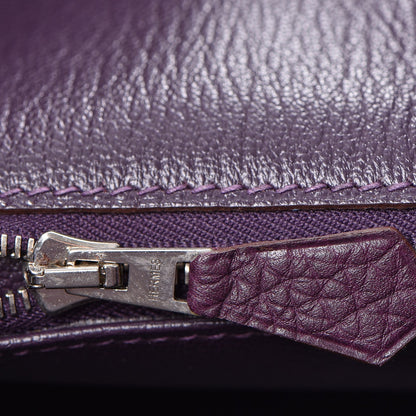 Hermes Togo Birkin 35 Raisin 14 of 37
