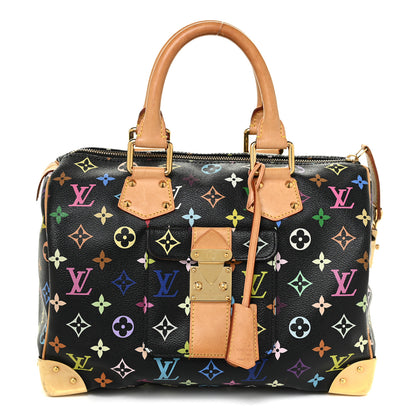Louis Vuitton Monogram Multicolor Speedy 30 Black 1 of 20