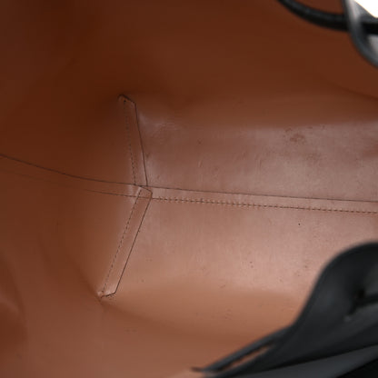 Mansur Gavriel Vegetable Tanned Calfskin Bucket Bag Black Ballerina 5 of 11
