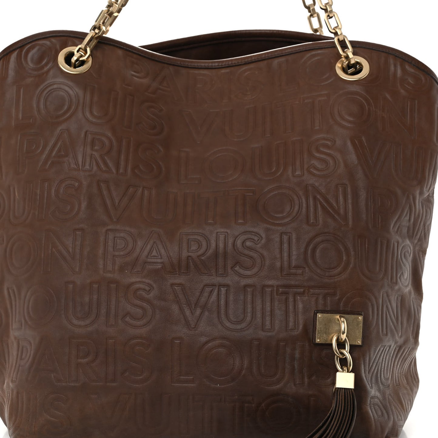 Monogram Paris Souple Whisper GM Chocolate