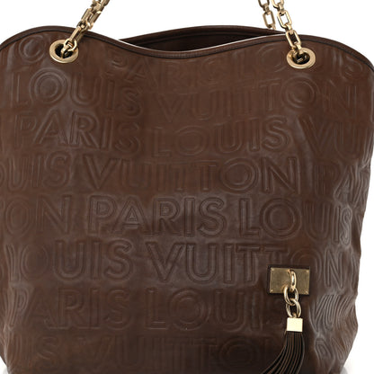 Louis Vuitton Monogram Paris Souple Whisper GM Chocolate 8 of 12