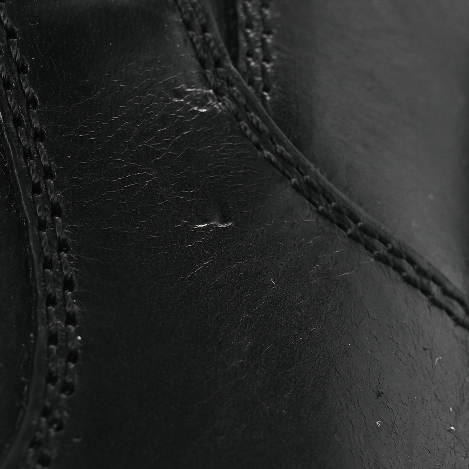 Saint Laurent Smooth Calfskin River Boots 38 Black 12 of 12