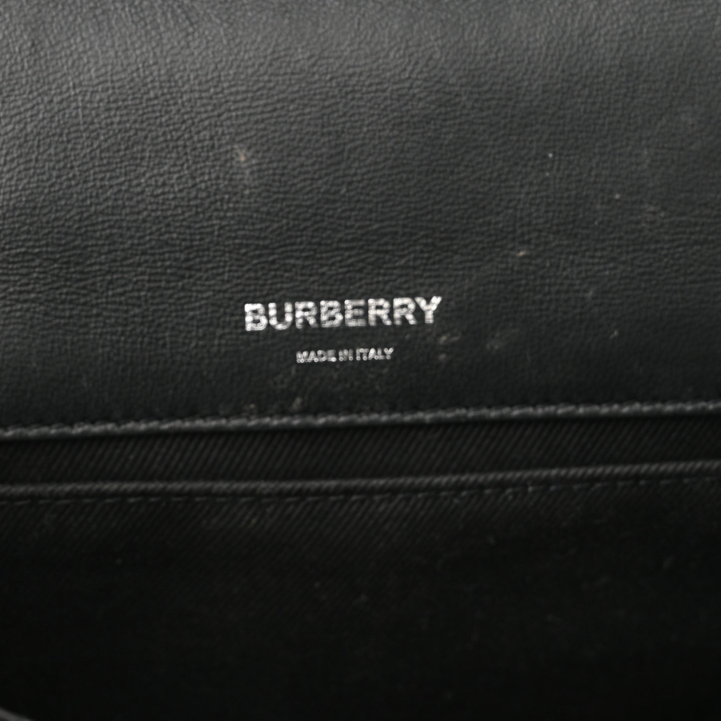 Patent Quilted Horseferry Print Small Lola Bag Black