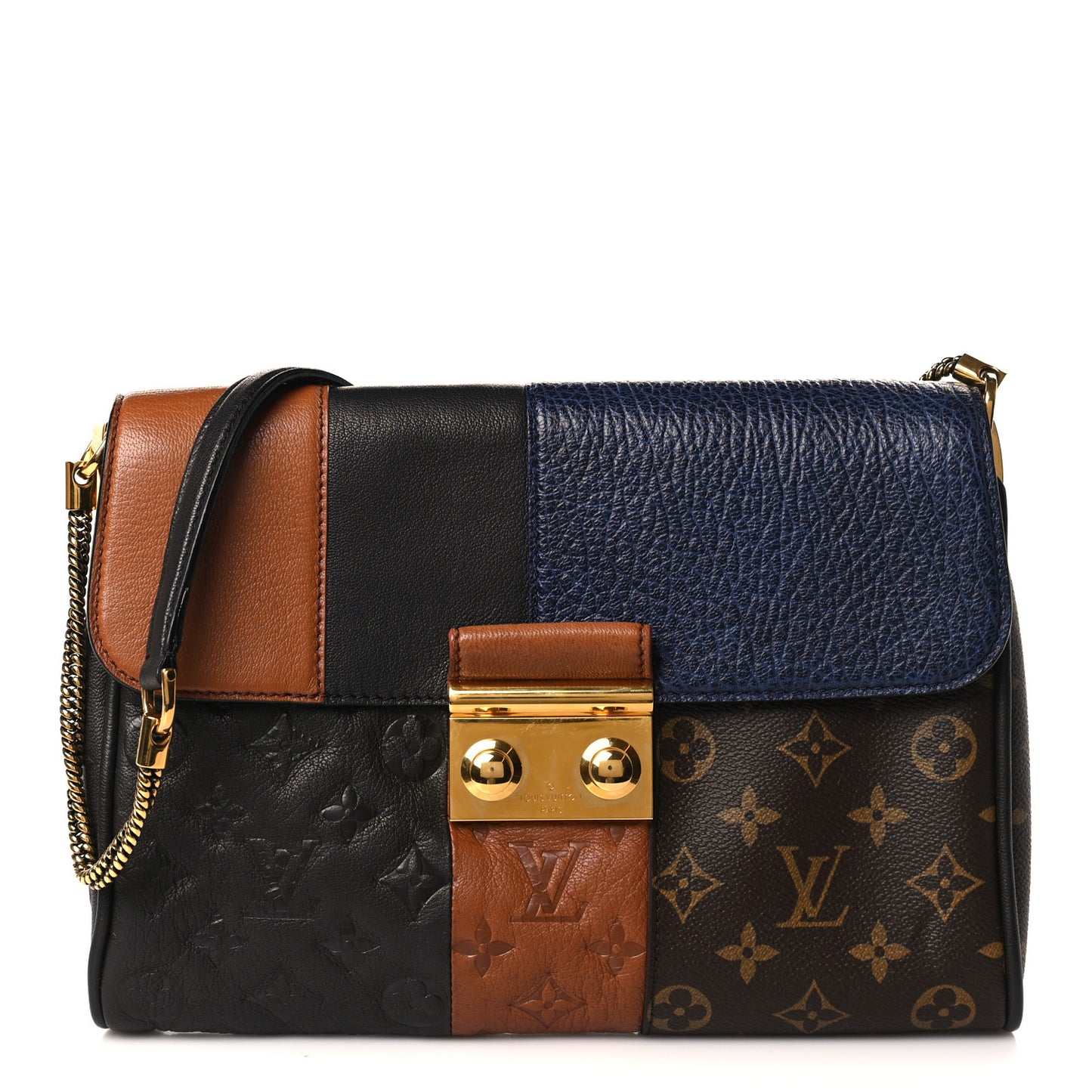 Monogram Blocks Pochette Plate Marine