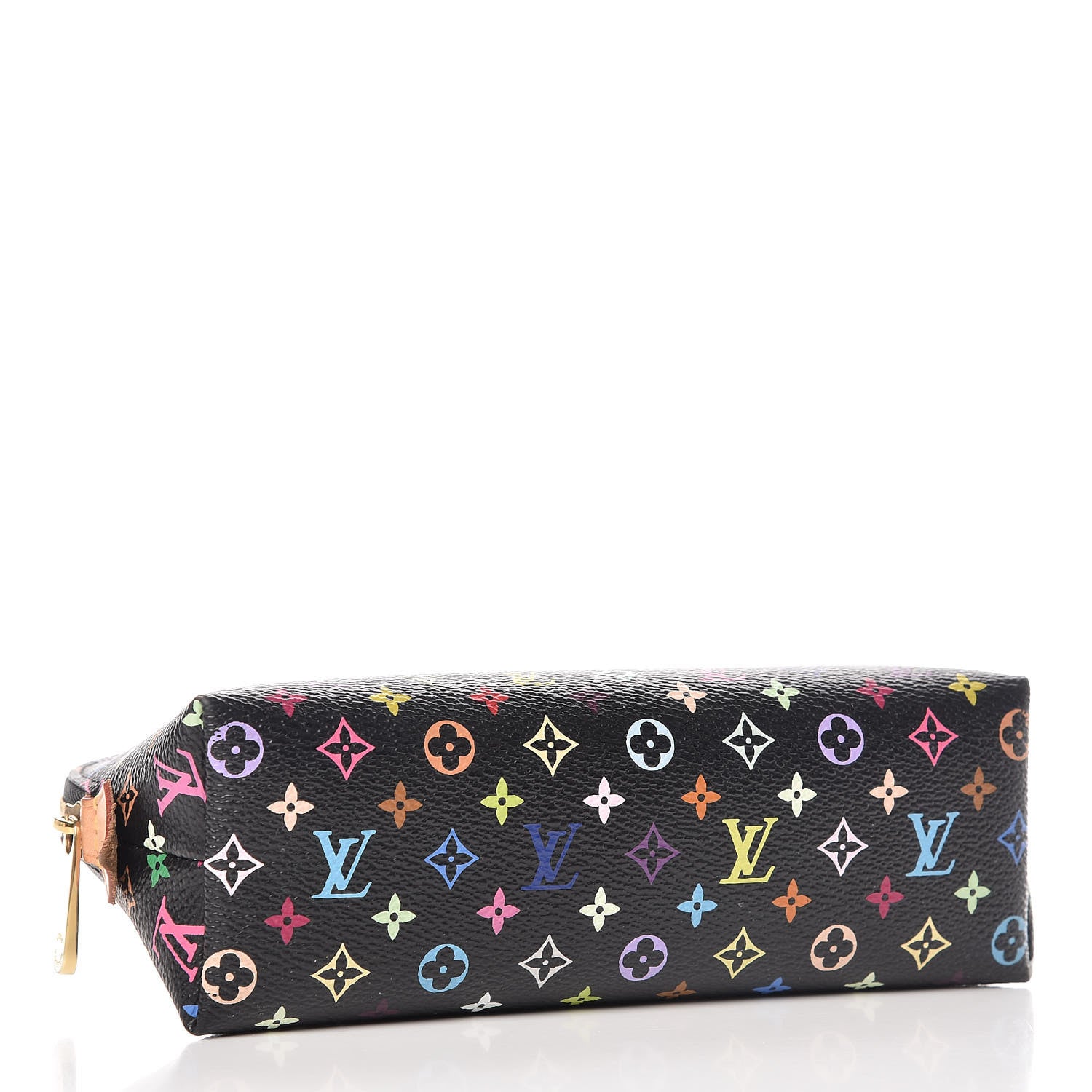 Louis Vuitton Monogram Multicolor Cosmetic Pouch Black Grenade 4 of 10