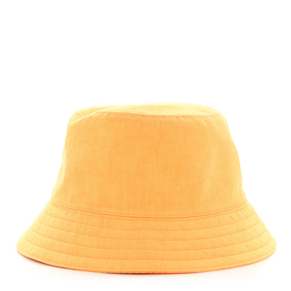 Hermes Toile De Lin Lavee Fred Bucket Hat 58 Melon 1 of 6
