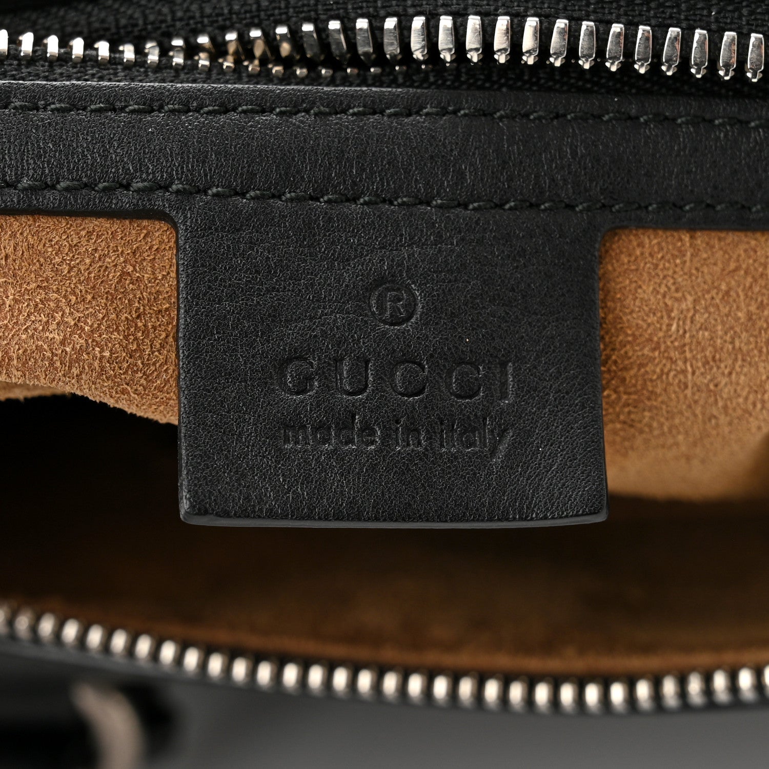 Gucci GG Supreme Monogram Arabesque Small Boston Black 6 of 11