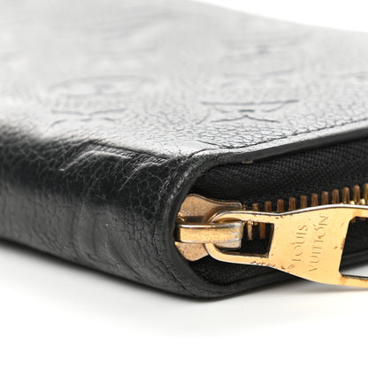 Louis Vuitton Empreinte Zippy Wallet Black 9 of 13