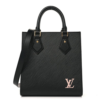 Louis Vuitton Epi Sac Plat BB Black 1 of 8