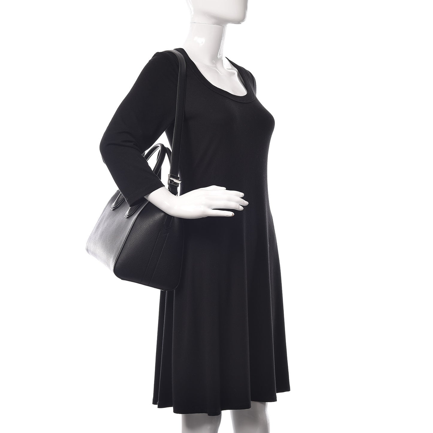 Sugar Goatskin Small Antigona Black