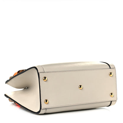 Gucci Wonka Grain Calfskin Mini Diana Tote Bag Mystic White Orange Fluo 5 of 8