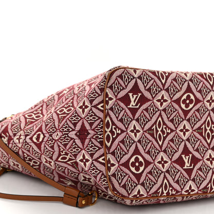 Louis Vuitton Jacquard Since 1854 Neverfull MM Bordeaux 10 of 12