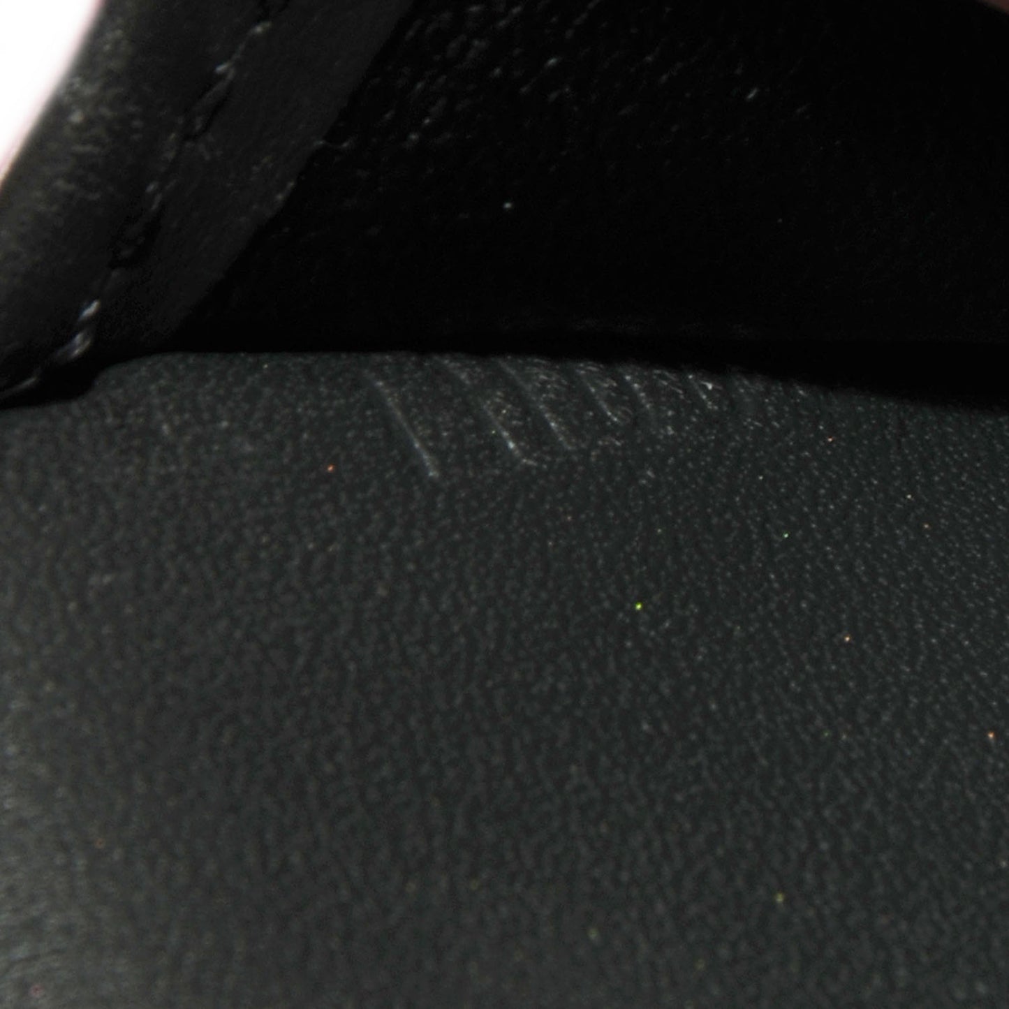 Mat Monogram Elise Wallet Black