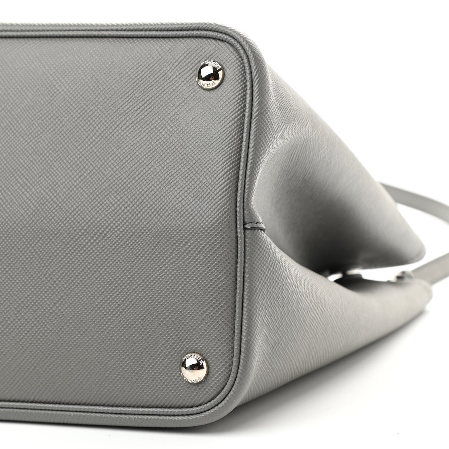 Saffiano Cuir Large Double Bag Marmo