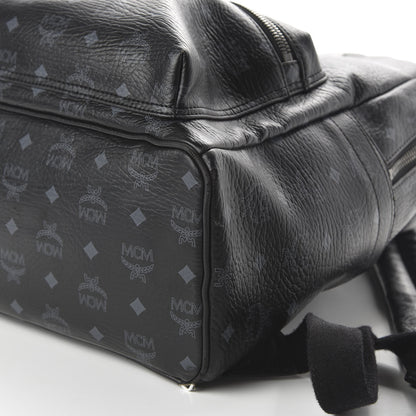 MCM Visetos Medium Stark Backpack Black 6 of 8