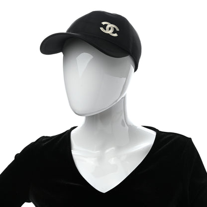 Chanel Cotton CC Cap Hat Black 2 of 8