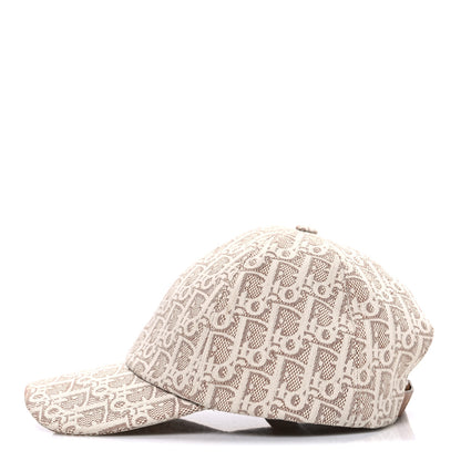 Christian Dior Cotton Oblique Jacquard Baseball Cap 58 Beige 4 of 9