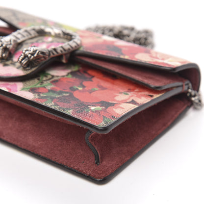 Gucci GG Supreme Monogram Blooms Super Mini Dionysus Shoulder Bag Beige Multicolor Dry Rose 8 of 12