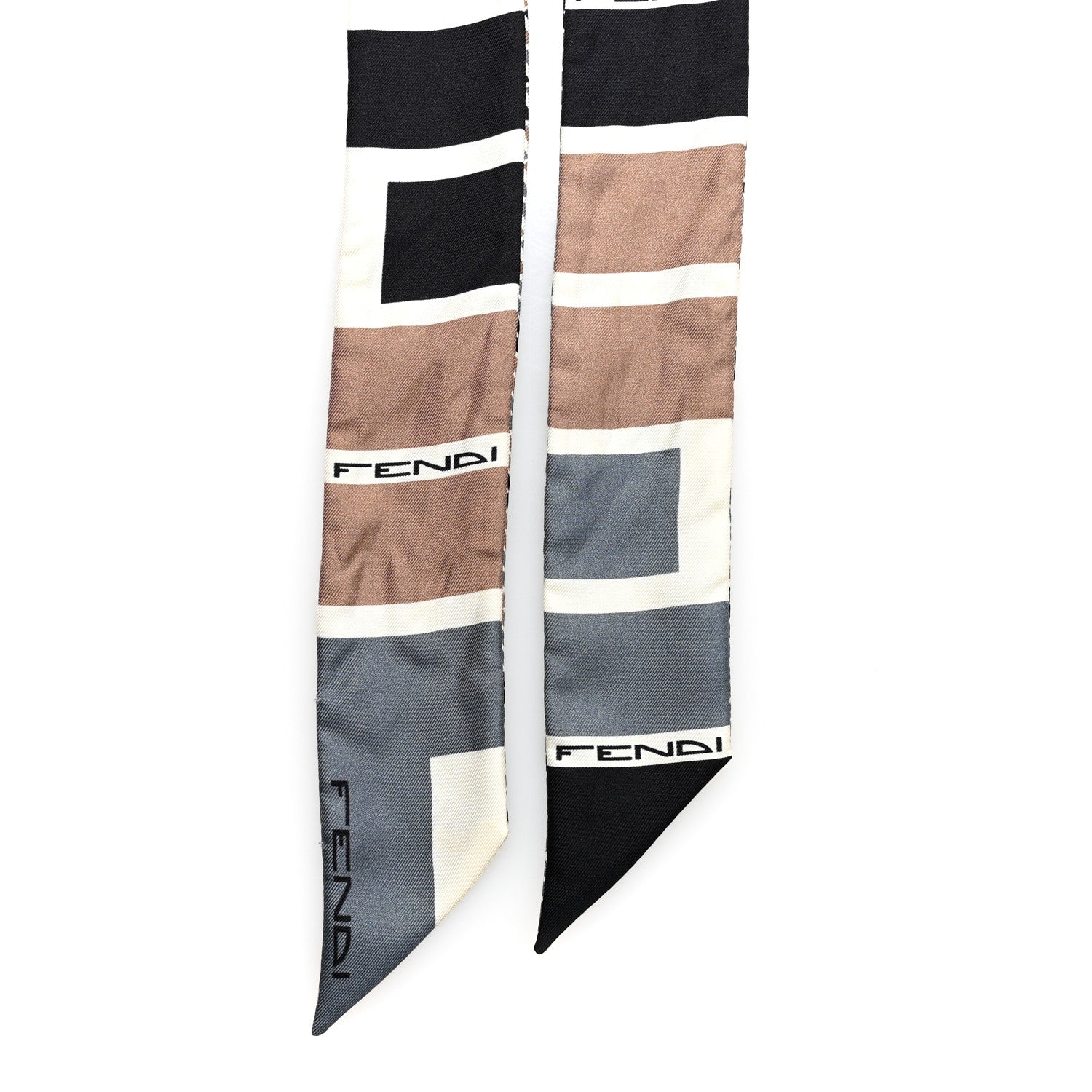 Fendi Silk FF Wrappy Bandeau Multicolor 1806638 – FASHIONPHILE