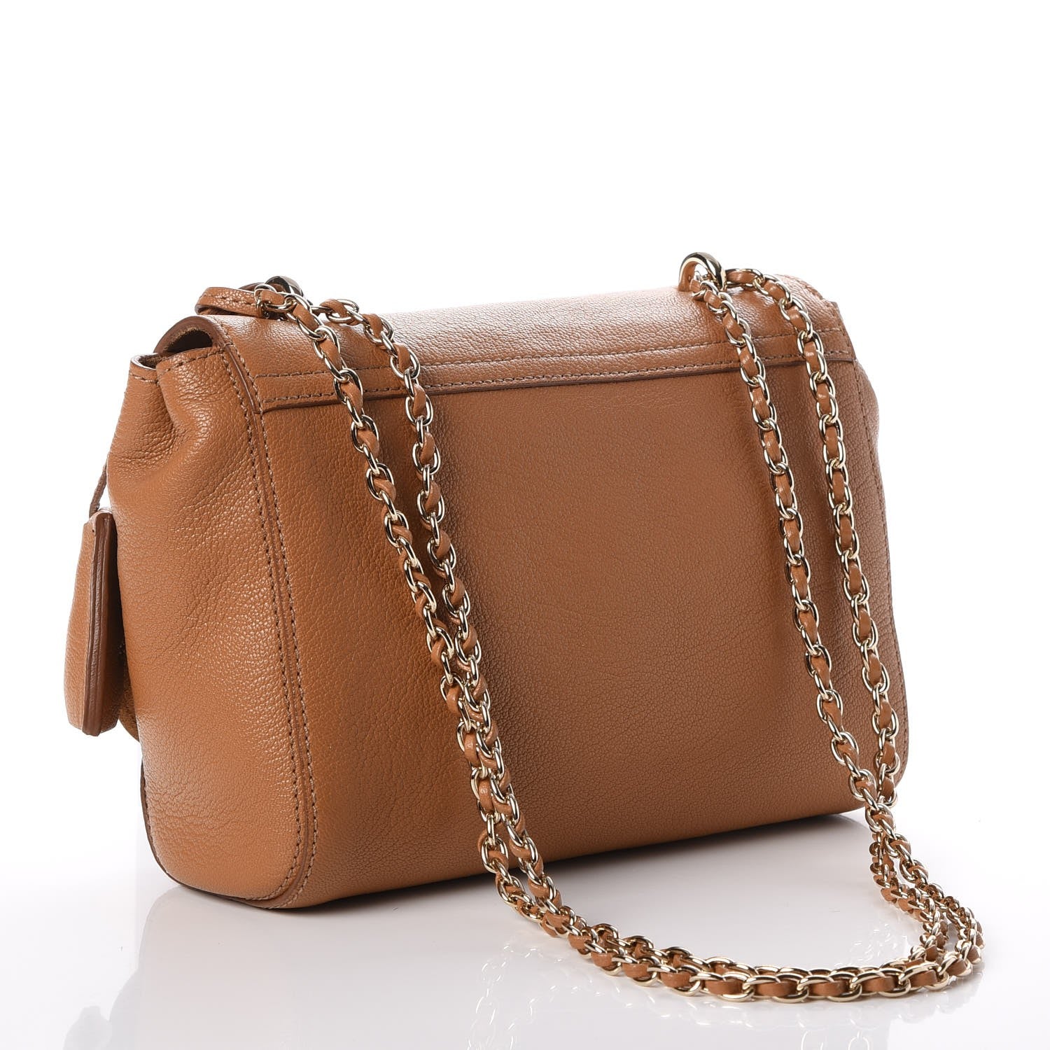 Mulberry Glossy Goatskin Lily Deer Brown 3 of 9