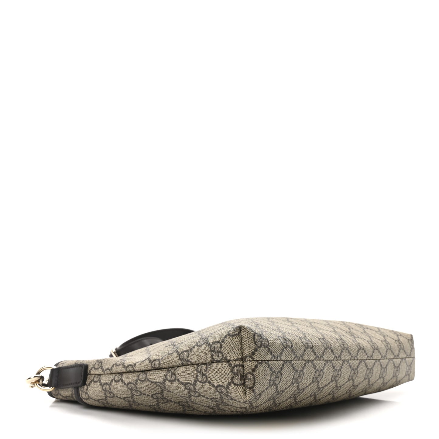 GG Plus Monogram Medium Flat Messenger Bag Dark Brown