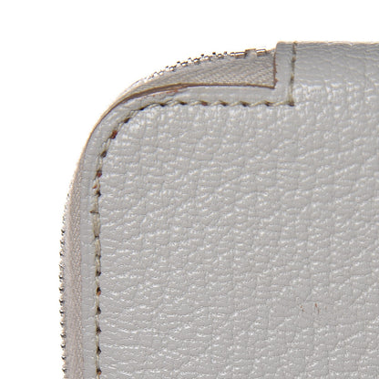 Hermes Chevre Mysore Azap GM Combined Wallet Gris Pale 9 of 11