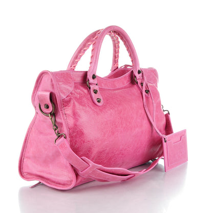 Balenciaga Agneau Classic Hardware City bubblegum 3 of 8