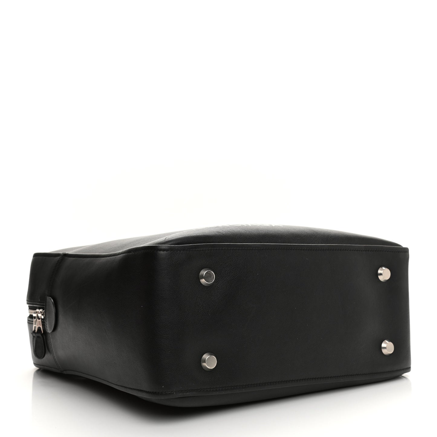 Calfskin M Triangle Duffle Black